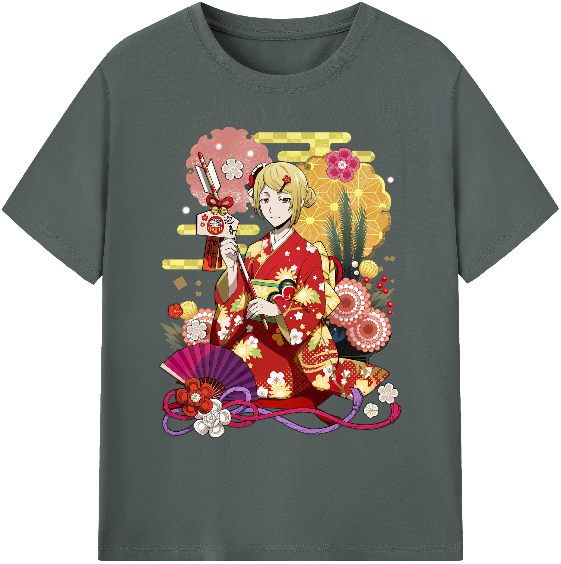 （画像用） 文豪ストレイドッグス Bungo Stray Dogs 綿100％ メンズ半袖Tシャツ｜肌触りやわらか＆通気性